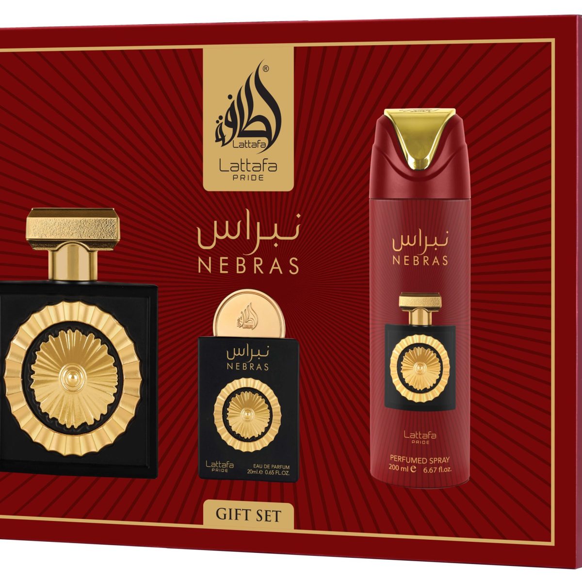 Set Nebras LATTAFA&nbsp;PRIDE